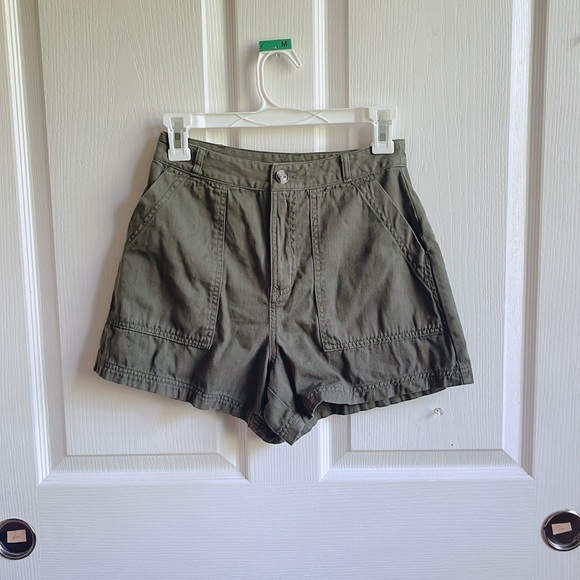 universal thread high waist linen blend shorts - Picture 9 of 10
